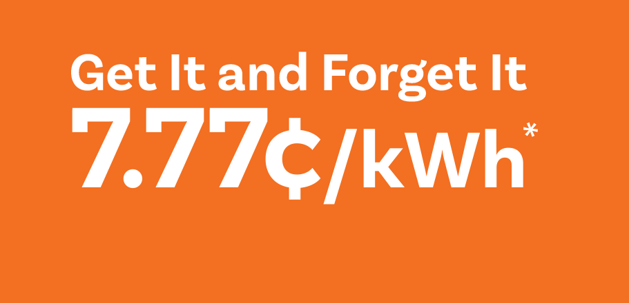 Get it and forget it 7.77 promo banner