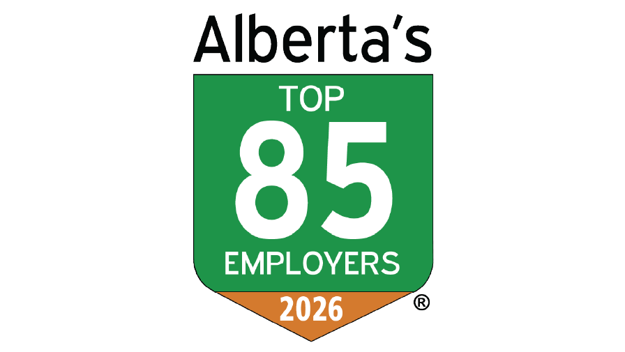 Alberta's top 85 Employers 2025 logo