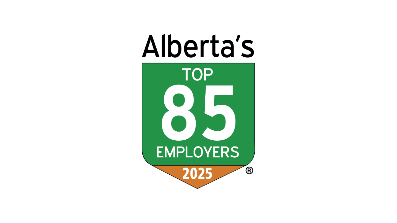 Alberta's top 85 Employers 2025 logo