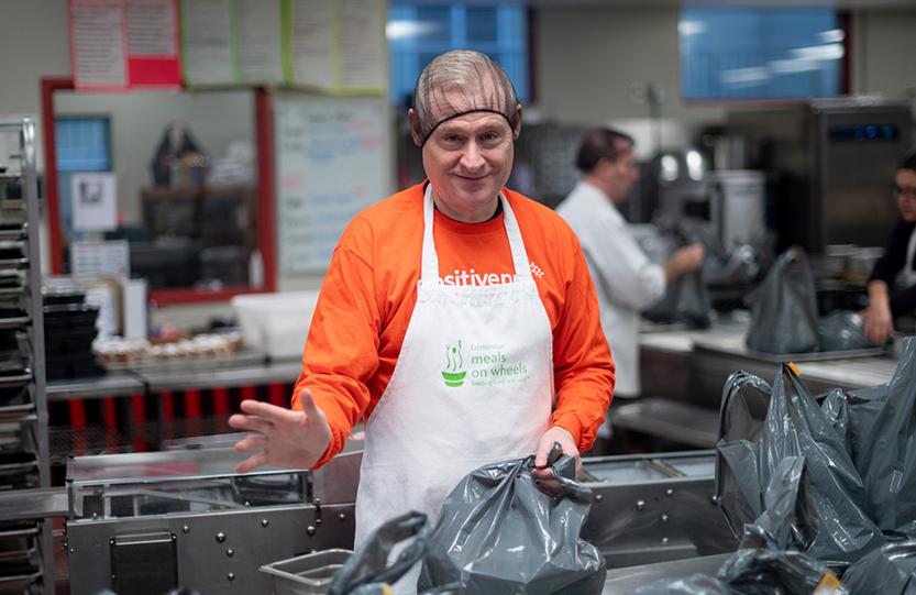 Meals on Wheels Volunteer Edmonton